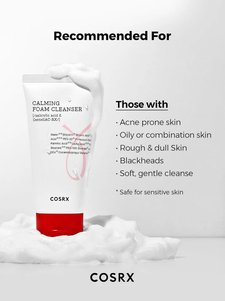 COSRX AC Collection Calming Foam Cleanser