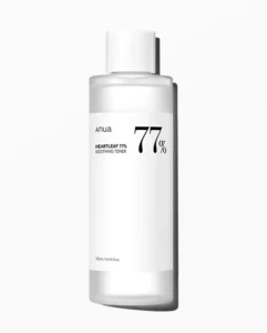 ANUA Heartleaf 77 Soothing Toner pH 5.5- Korean Skincare Hacks