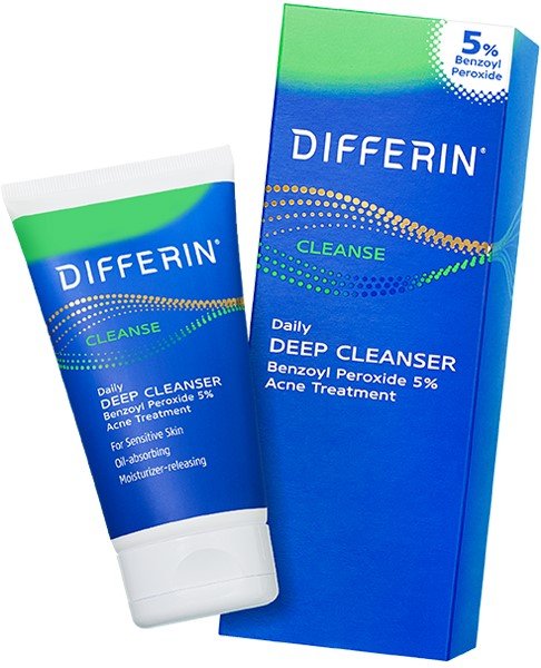 Differin-Daily-Deep-Cleanser- acne treatment