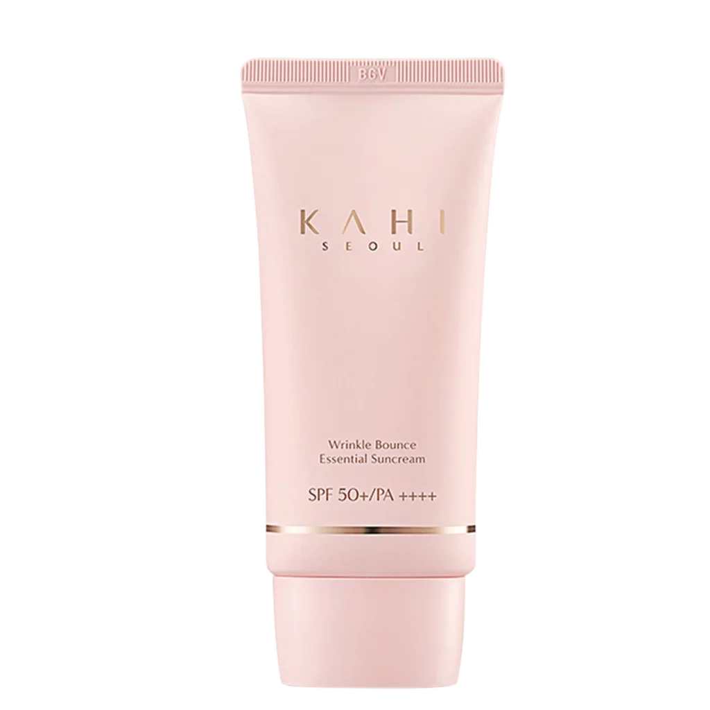 KAHI Wrinkle Bounce Essential Korean Sun Screen Face Moisturizer with SPF 50 + PA+++