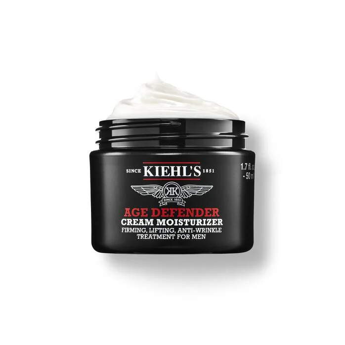 Kiehl’s Age Defender Best Anti-Aging Cream Moisturizer For Men