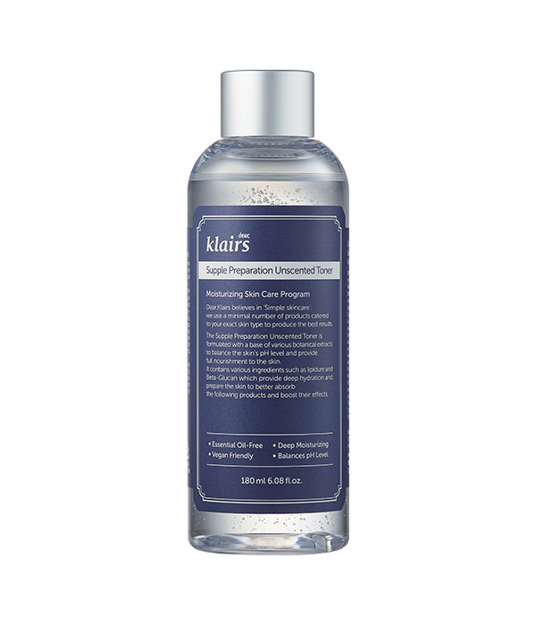 Klairs Supple Preparation Unscented Toner