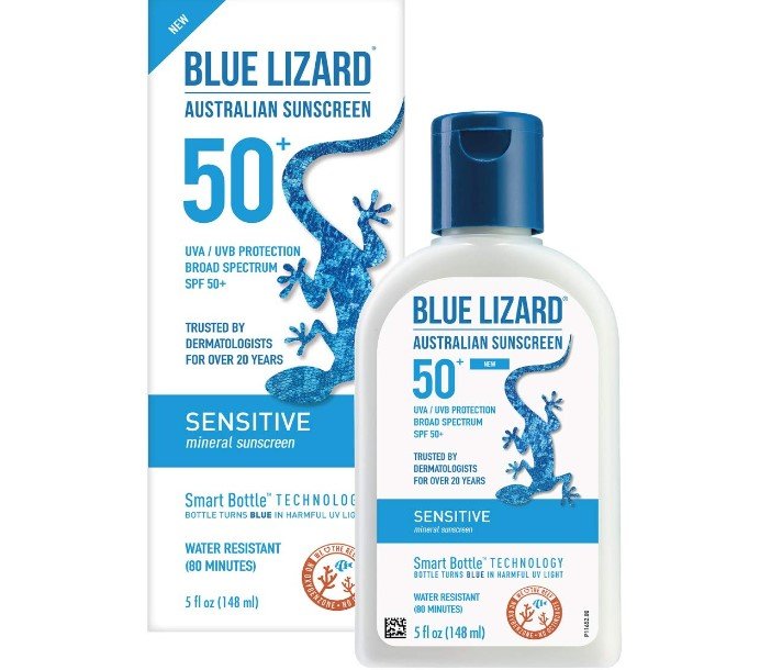 Blue Lizard Australian Sunscreen Sensitive SPF 50+