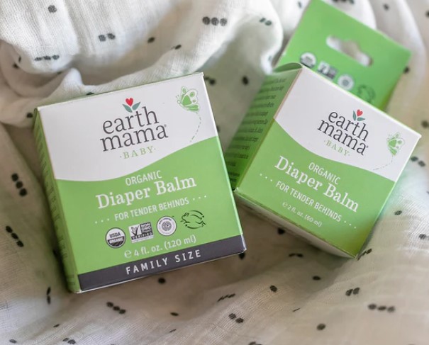 Earth Mama Organic Diaper Baby Skincare Balm