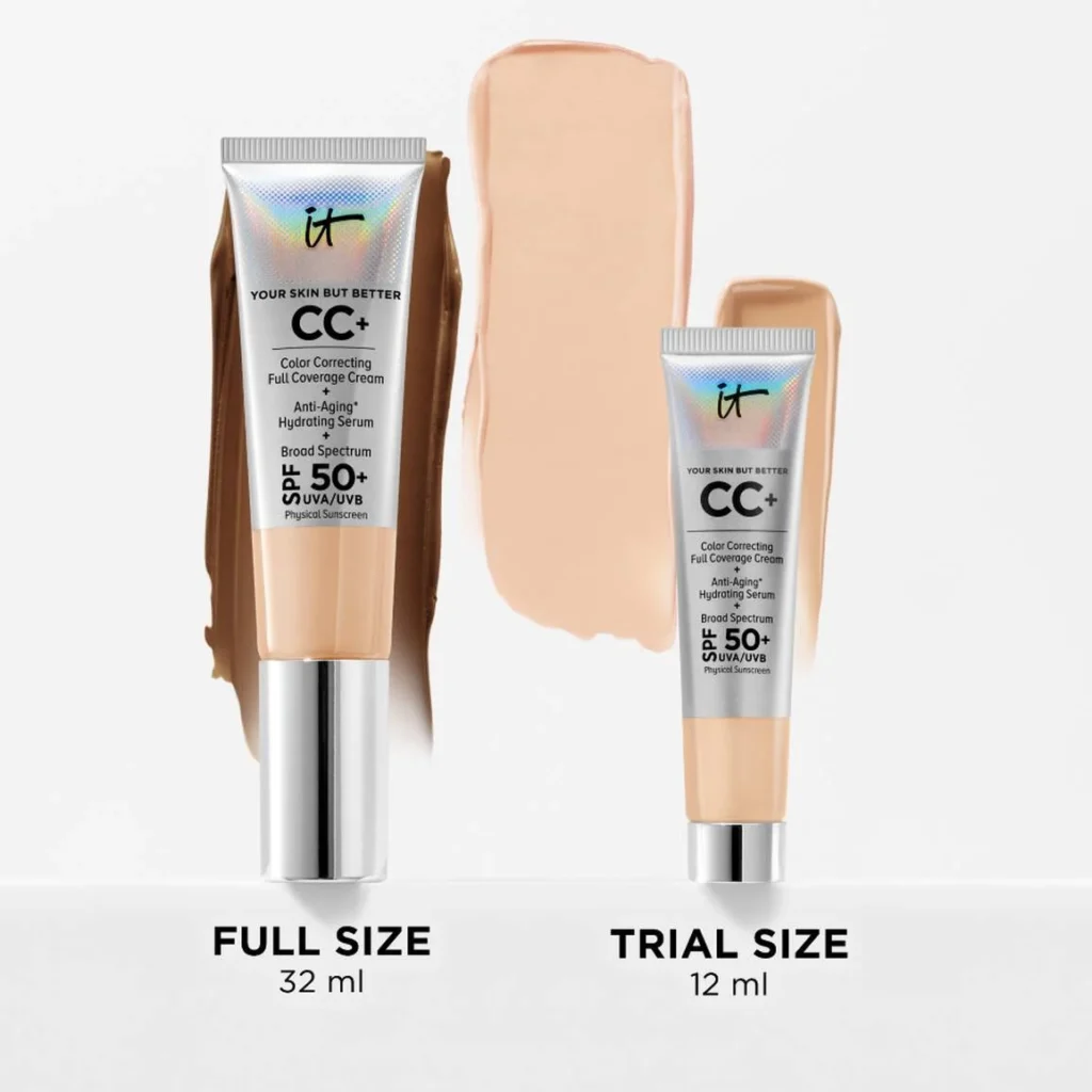 IT Cosmetics CC+ Cream with SPF 50+ for Summer Glow