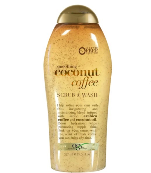 OGX Smoothing + Coconut Coffee Scrub and Wash