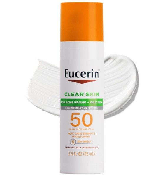 Eucerin Clear Skin Oil Control Sunscreen SPF 50