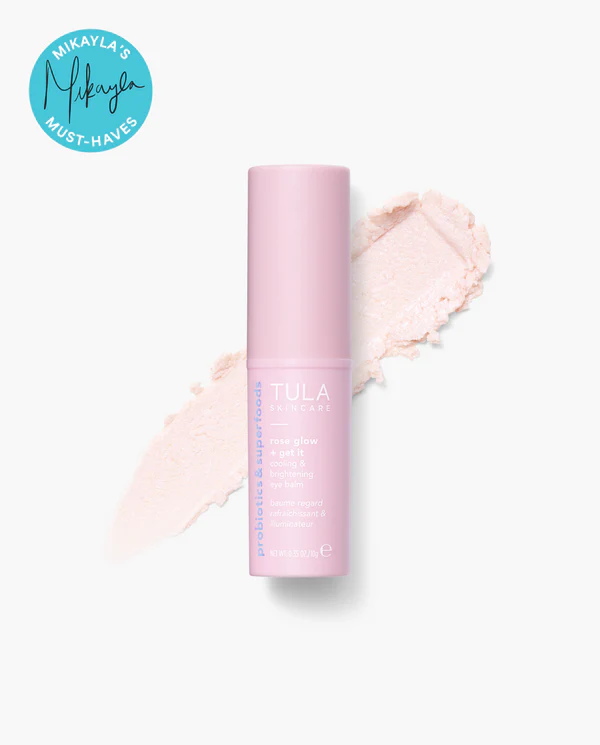 Tula Skin Care Rose Glow & Get It Cooling & Brightening Eye Balm